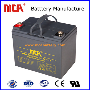 Sealed Celled Rechargeable Gel Battery 12V 33AH 