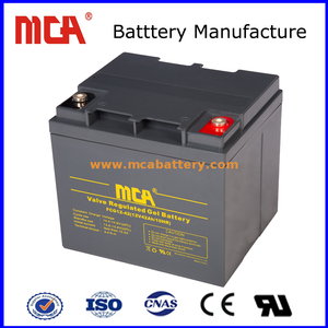 Cell Rechargeable 12V 40AH Gel Battery for Home 